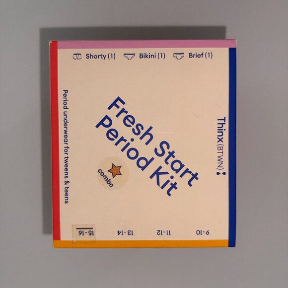 Thinx Teen Super Fresh Start Period Kit Size 15-16 - Picture 4 of 8